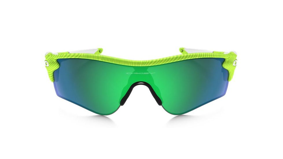 Oakley Radarlock Path Sunglasses Retina Burn Frame, Jade Iridium &amp; Black Iridium Lens-OO9181-47