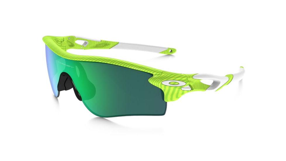 Oakley Radarlock Path Sunglasses Retina Burn Frame, Jade Iridium &amp; Black Iridium Lens-OO9181-47