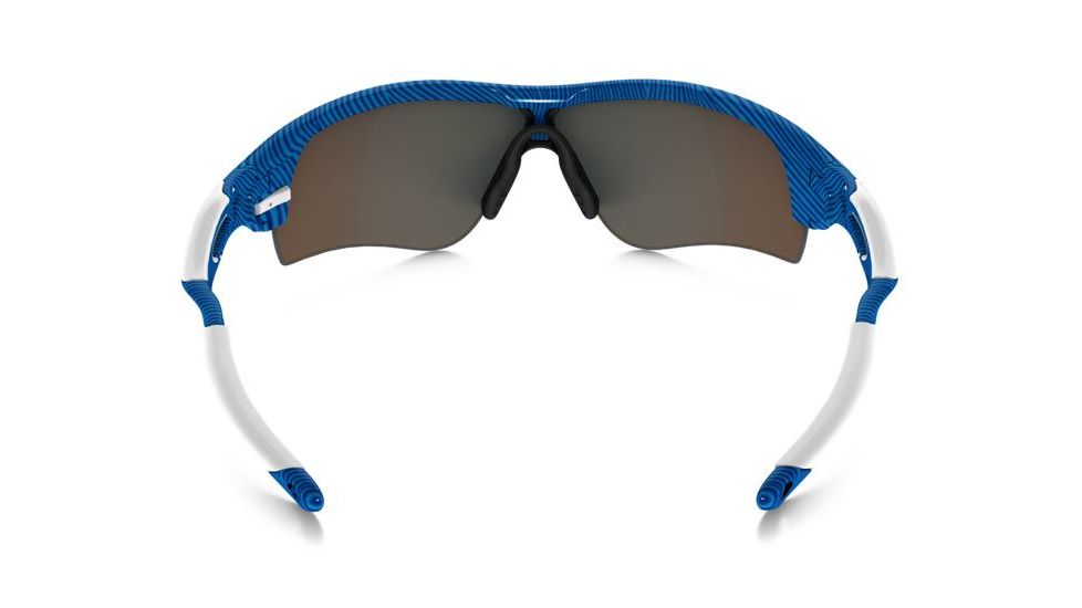 Oakley Radarlock Path Sunglasses Sky Blue Frame, Sapphire Iridium &amp; Black Iridium Lens-OO9181-46
