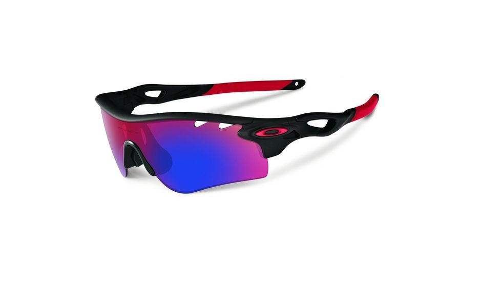 Oakley SI Radarlock Path Progressive Prescription Sunglasses OO9181-918106-38 - Lens Diameter 38 mm, Frame Color Matte Black Ink