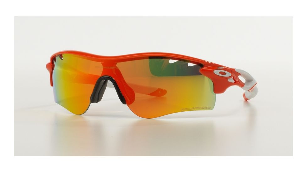 Oakley SI Radarlock Path Progressive Prescription Sunglasses OO9181-918124-38 - Lens Diameter 38 mm, Frame Color Blood Orange