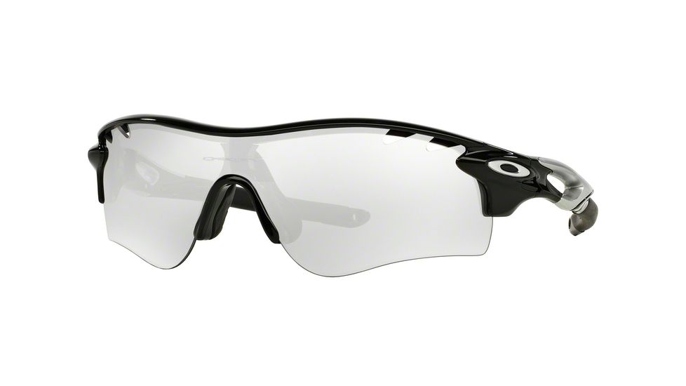 Oakley Radarlock Path Sunglasses 918136-38 - Polished Black Frame, Clear Blk Ird Photo Activated Lenses
