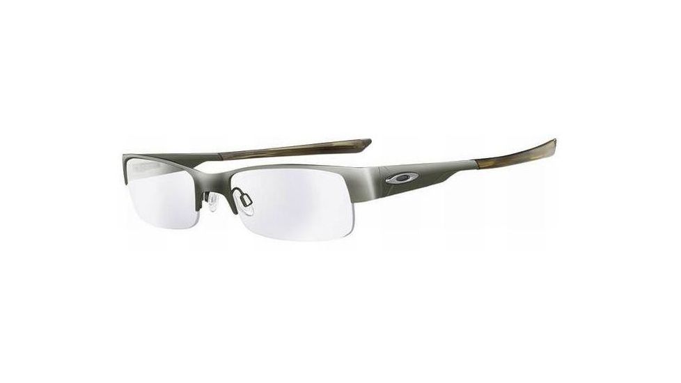 Oakley Ratchet 2.0 Olive Chrome Eyeglass Frames w/ Blank Lenses 12-019