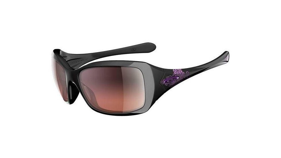 Oakley Ravishing Gretchen Bleiler Polished Black Frame w/G40 Black Gradient Lenses Sunglasses 12-797
