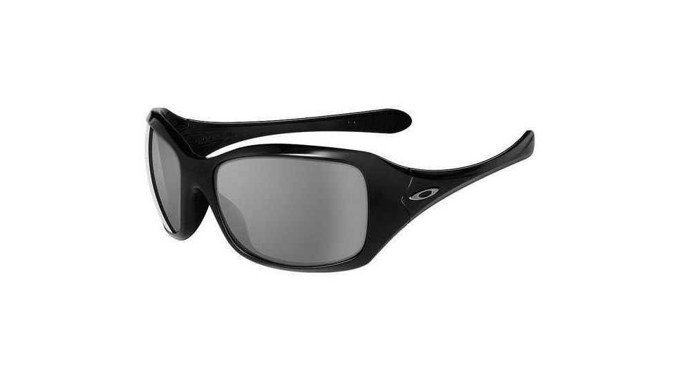 Oakley Ravishing Jet Black Frame w/ Grey Lenses Sunglasses 03-404