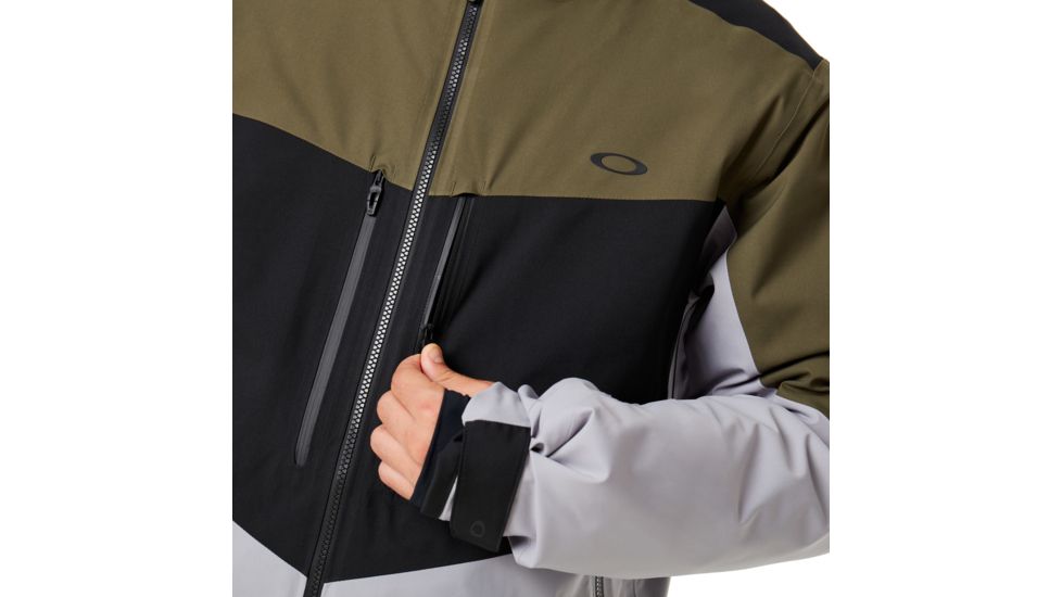 Oakley Razorback Insulated 2L 15K Jacket - Mens, Blackout, Large, 412779-02E-L
