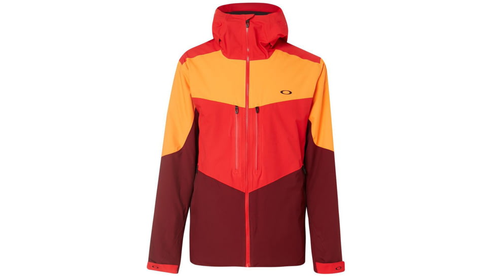 Oakley Razorback Insulated 2L 15K Jacket - Mens, High Risk Red, Large, 412779-43A-L