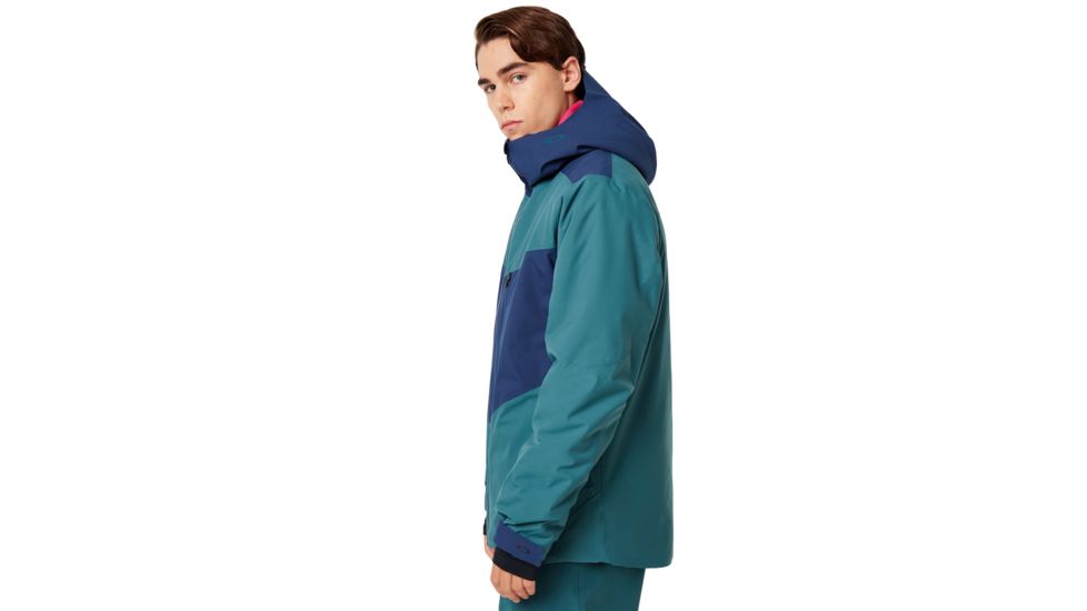 Oakley Razorback Insulated 2L 15K Jacket - Mens, Poseidon, Medium, 412779-6A1-M