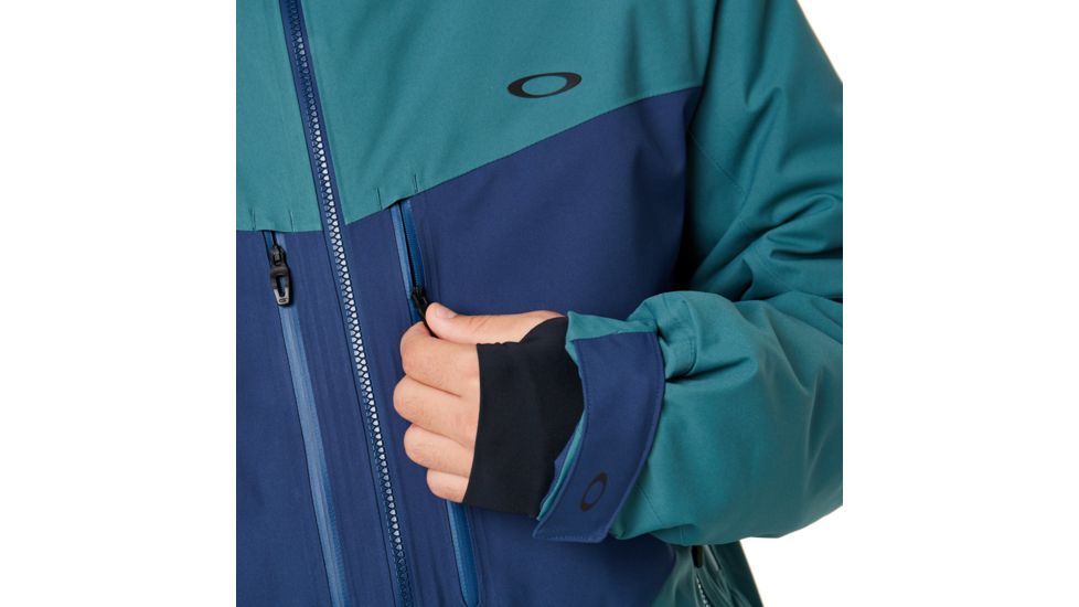 Oakley Razorback Insulated 2L 15K Jacket - Mens, Poseidon, Medium, 412779-6A1-M