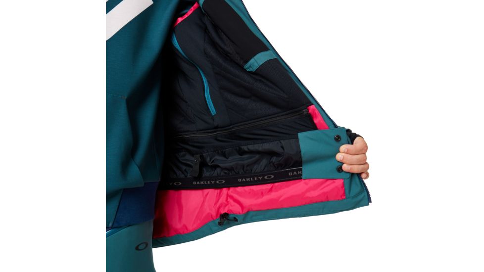 Oakley Razorback Insulated 2L 15K Jacket - Mens, Poseidon, Medium, 412779-6A1-M