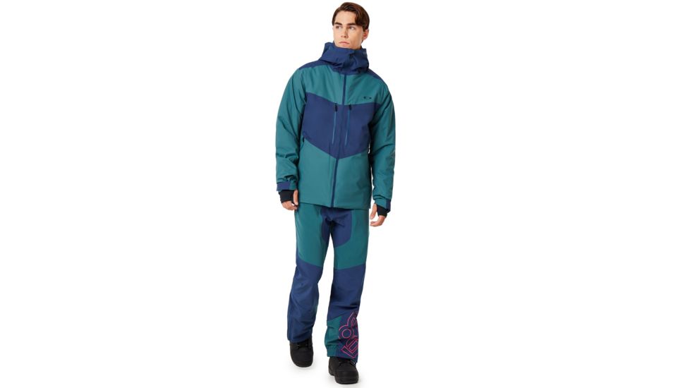 Oakley Razorback Insulated 2L 15K Jacket - Mens, Poseidon, Medium, 412779-6A1-M