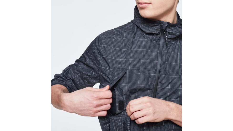Oakley Reflective Tech Jacket - Mens, Blackout, Extra Large, FOA400002-02E-XL