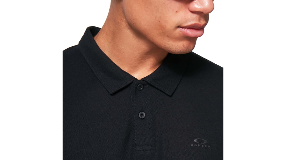 Oakley Relax Polo, Mens, Blackout, Small, FOA401724-02E-S