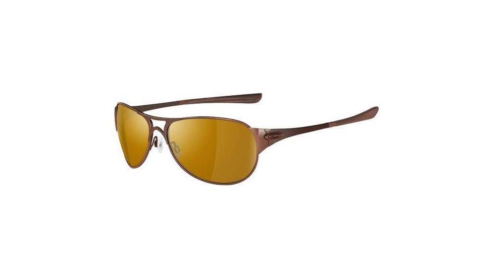 Oakley Restless Polished Brown Frame w/ Dark Bronze Lenses Sunglasses 05-719