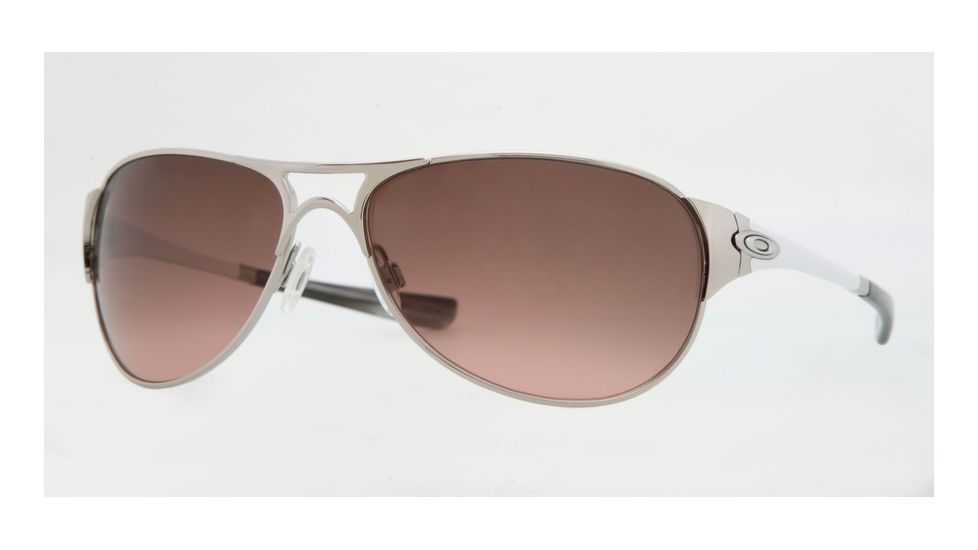 Oakley Restless Progressive Vision Prescription Sunglasses 05-721 OO4038-05-721-60 - Lens Diameter 60 mm, Frame Color Polished Chrome