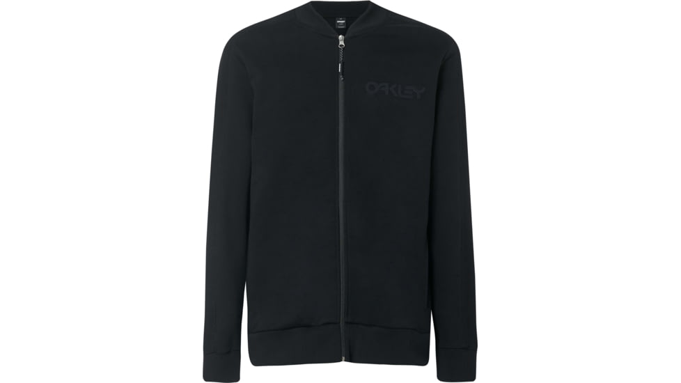 Oakley Reverse Full Zip Bomber Jacket - Mens, Blackout, 2XL, FOA400451-02E-XXL