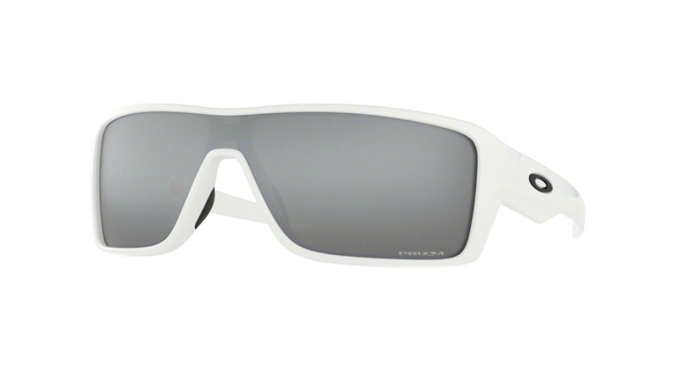 Oakley RIDGELINE OO9419 Sunglasses 941902-27 - Polished White Frame, Prizm Black Lenses