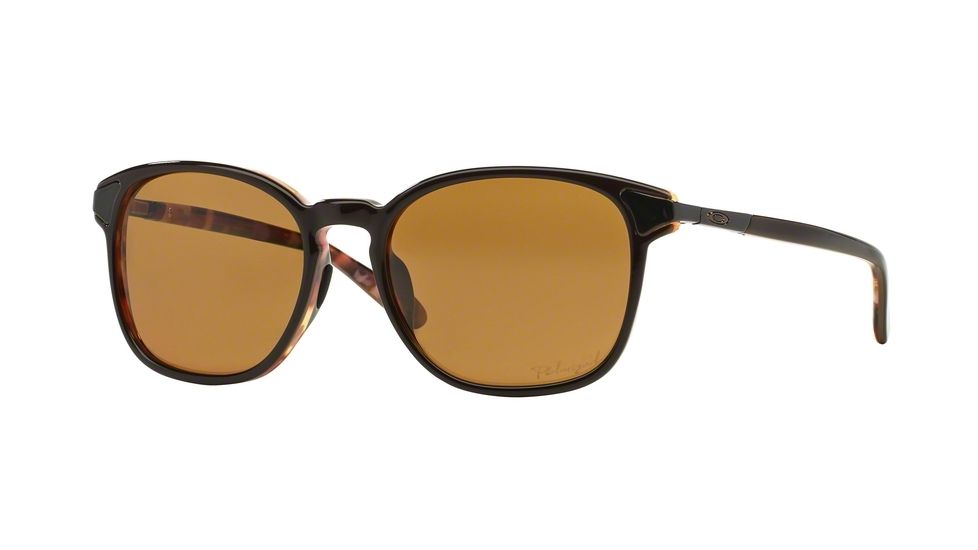 Oakley RINGER OO2047 Sunglasses 204703-53 - Brown Mosaic Frame, Bronze Polar Lenses