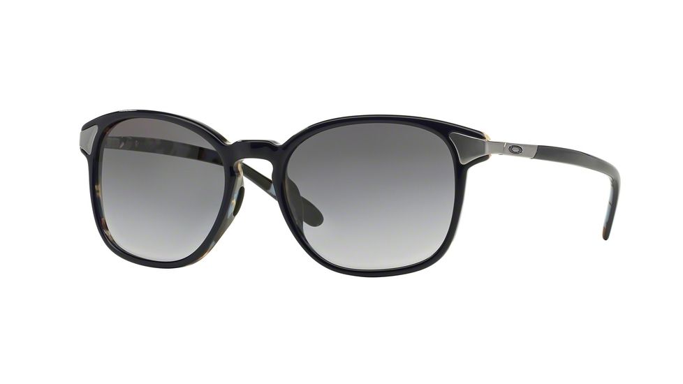 Oakley RINGER OO2047 Sunglasses 204705-53 - Blue Mosaic Frame, Black Grey Grad Lenses