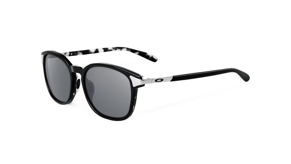 Oakley Ringer Sunglasses Black Mosaic Frame, Grey Lens-OO2047-01