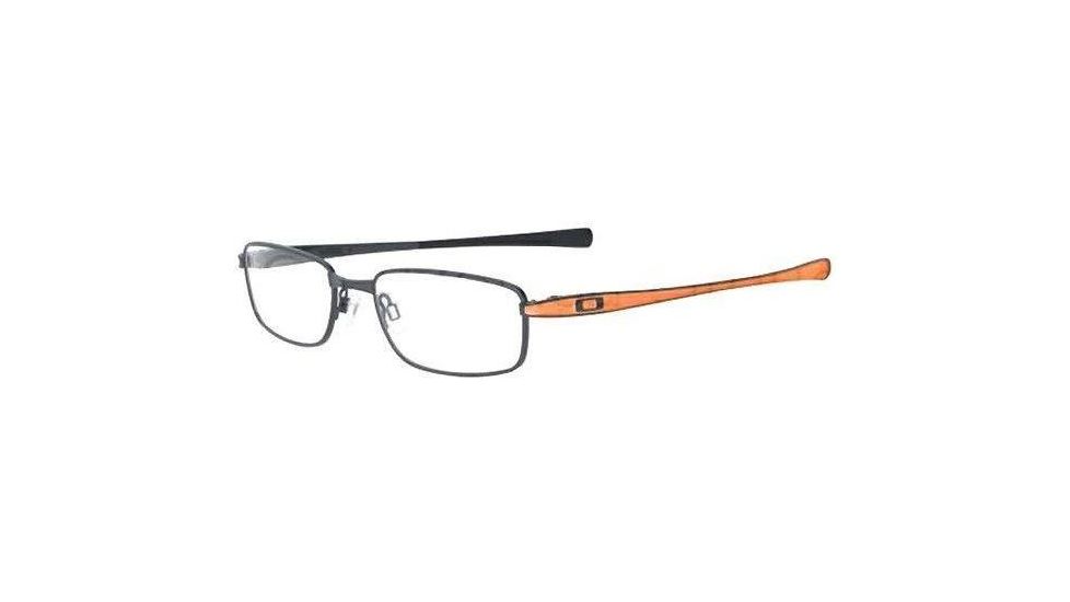 Oakley Rotor 2.0 57mm Satin Black /Orange Eyeglass Frames w/ Blank Lenses OX3063-0157L
