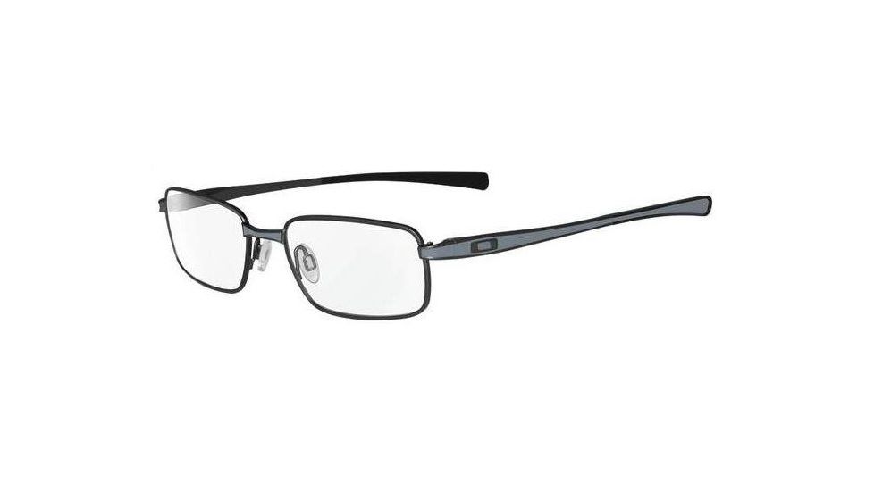 Oakley Rotor 4.0 Polished Black /Grey Eyeglass Frames w/ Blank Lenses 12-327