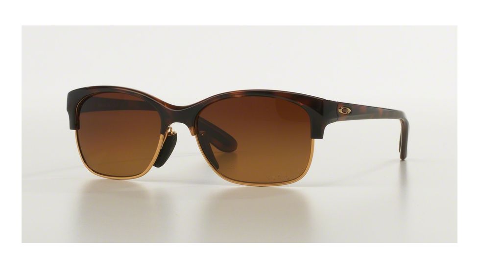Oakley RSVP OO9204 Single Vision Prescription Sunglasses OO9204-920403-53 - Lens Diameter 53 mm, Frame Color Tortoise