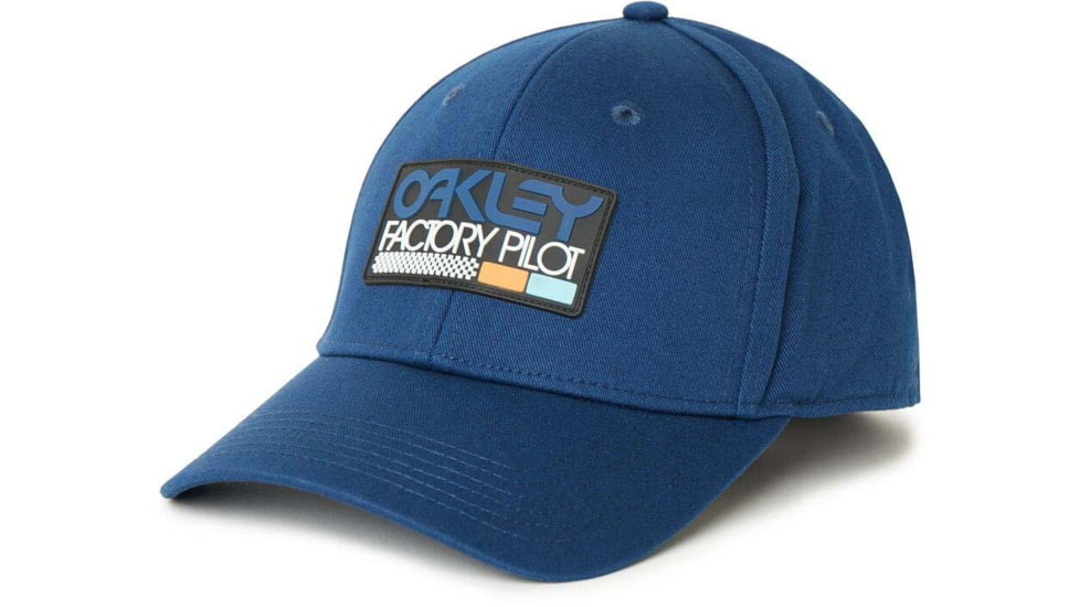 Oakley Rubber Patch Tincan Hat - Mens, Dark Blue, One Size, 912134-609-U