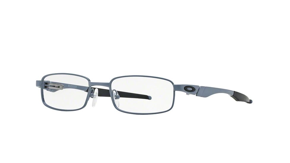 Oakley RUDDER OX3171 Eyeglass Frames 317101-48 - Satin Grey Frame, Clear Lenses