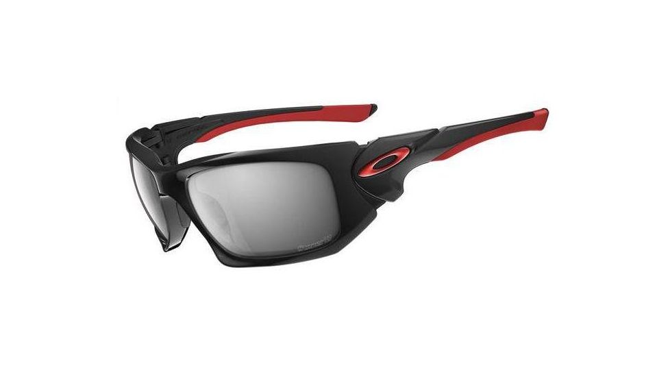 Oakley Scalpel Ducati Polished Black Frame w/ Black Iridium Lenses Sunglasses OO9095-08