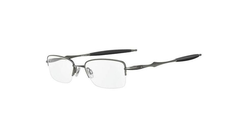 Oakley Sculpt 4.0 Brushed Chrome Eyeglass Frames w/ Blank Lenses 12-457