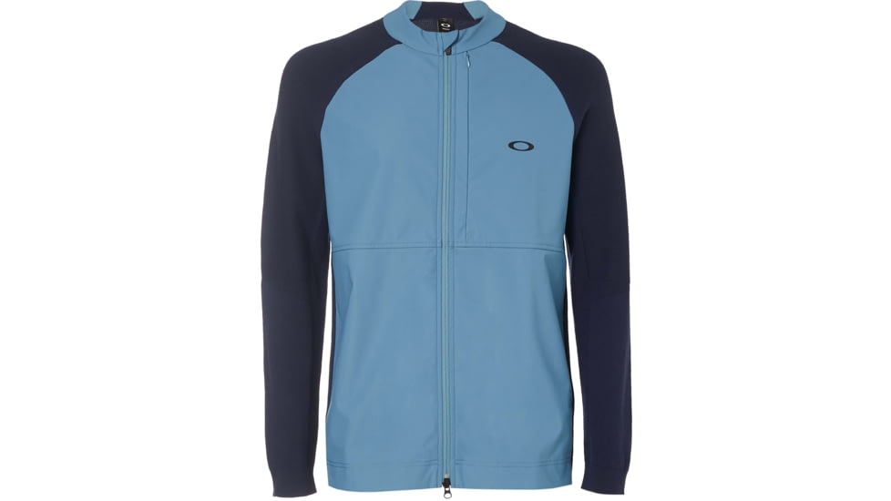Oakley Seamless Hybrid Sweater - Mens, Alien Blue, Extra Large, 461752-68L-XL