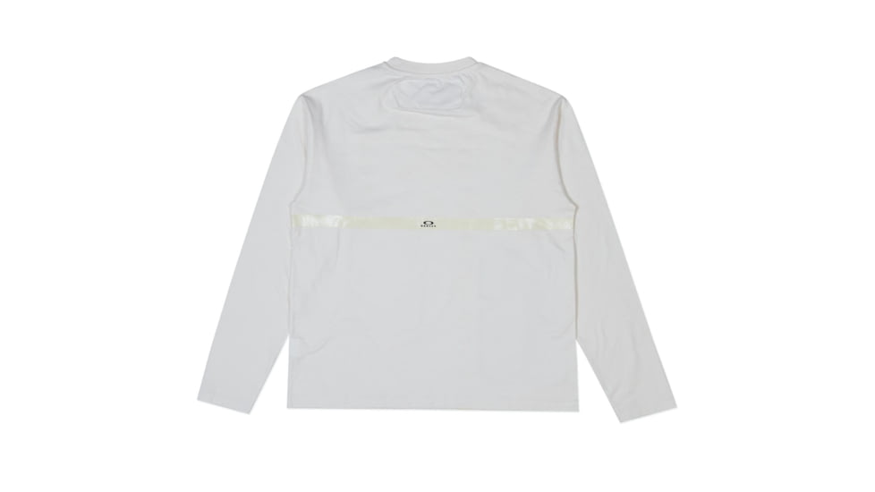 Oakley Seamtape Osr Long Sleeve Tee - Men's, White, Medium, 458145-100-M