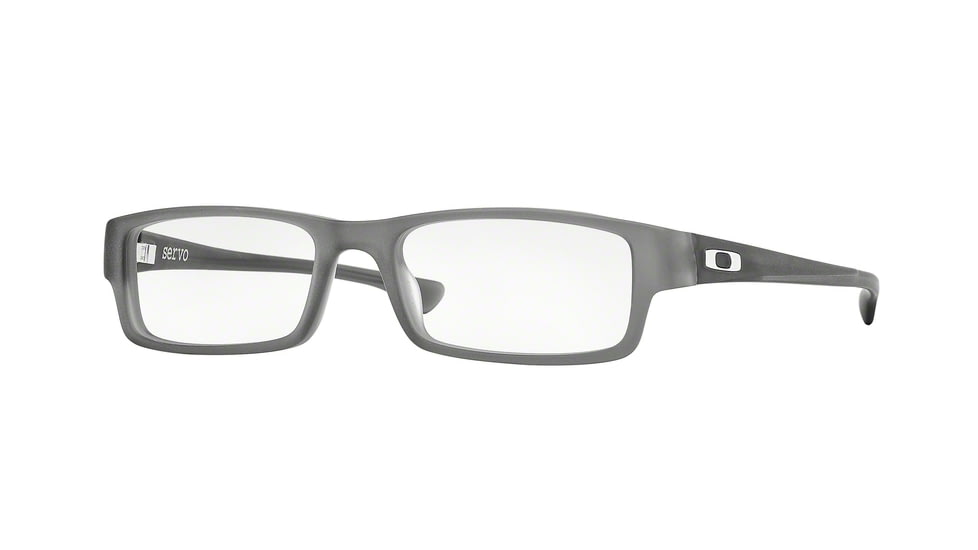 Oakley Servo Eyeglasses Frame 106607-53 - Satin Smoke Frame, Clear Lenses