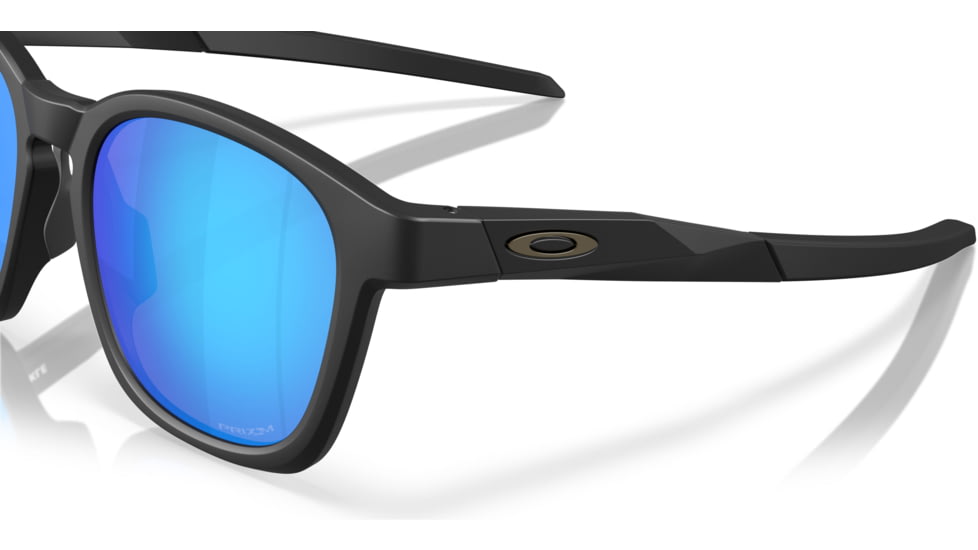 Oakley Shackle Sunglasses, Matte Black, PRIZM Sapphire, PRIZM Sapphire, OO9507D-0152
