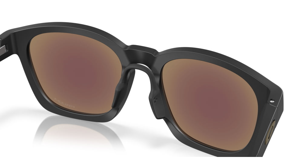 Oakley Shackle Sunglasses, Matte Black, PRIZM Sapphire, PRIZM Sapphire, OO9507D-0152
