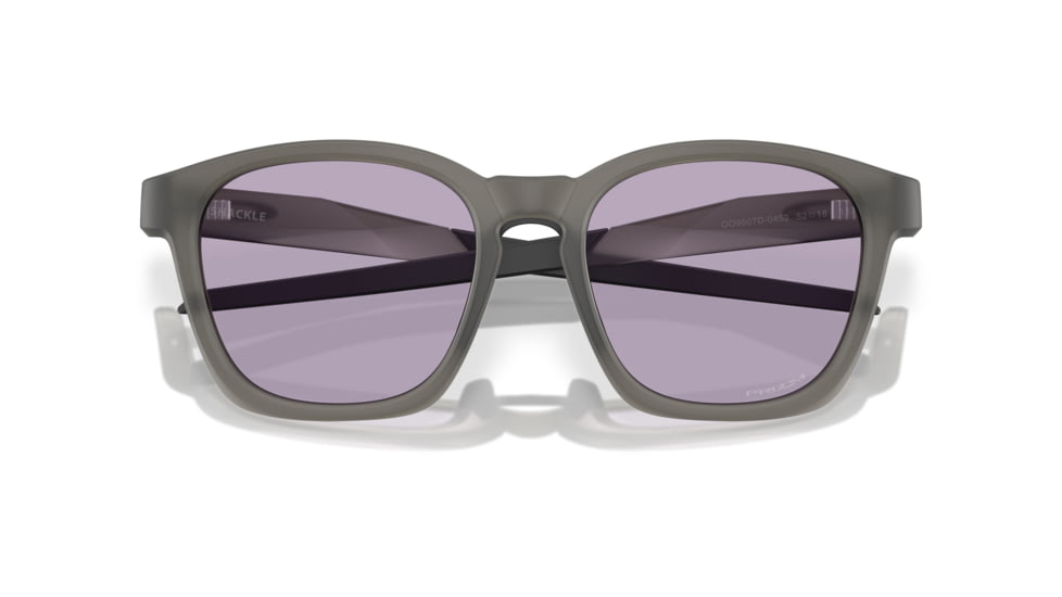 Oakley Shackle Sunglasses, Matte Grey Smoke, PRIZM Slate, PRIZM Slate, OO9507D-0452