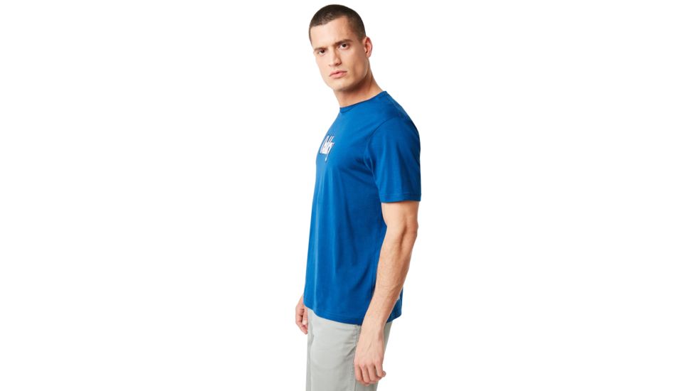 Oakley Shadow Logo Tee - Mens, Dark Blue, Extra Large, 457533-609-XL