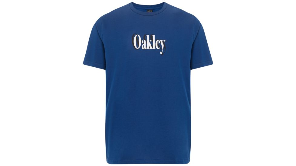Oakley Shadow Logo Tee - Mens, Dark Blue, Extra Large, 457533-609-XL