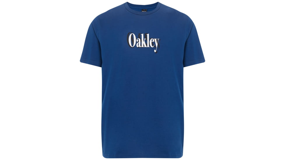 Oakley Shadow Logo Tee - Mens, Dark Blue, Large, 457533-609-L