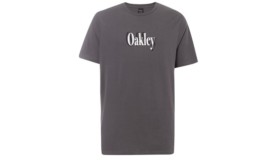 Oakley Shadow Logo Tee - Mens, Forged Iron, Small, 457533-24J-S