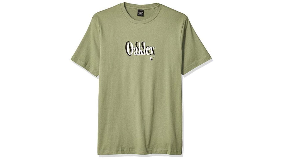 Oakley Shadow Logo Tee - Mens, Oil Green, Extra Large, 457533-7GG-XL