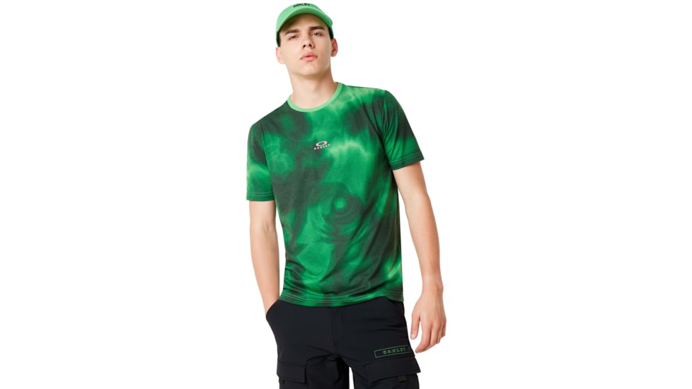Oakley Shadow Tee - Mens, Laser Green, Medium, 457937-73E-M