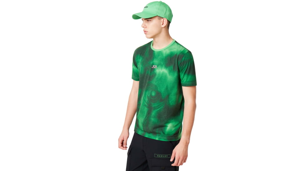Oakley Shadow Tee - Mens, Laser Green, Medium, 457937-73E-M