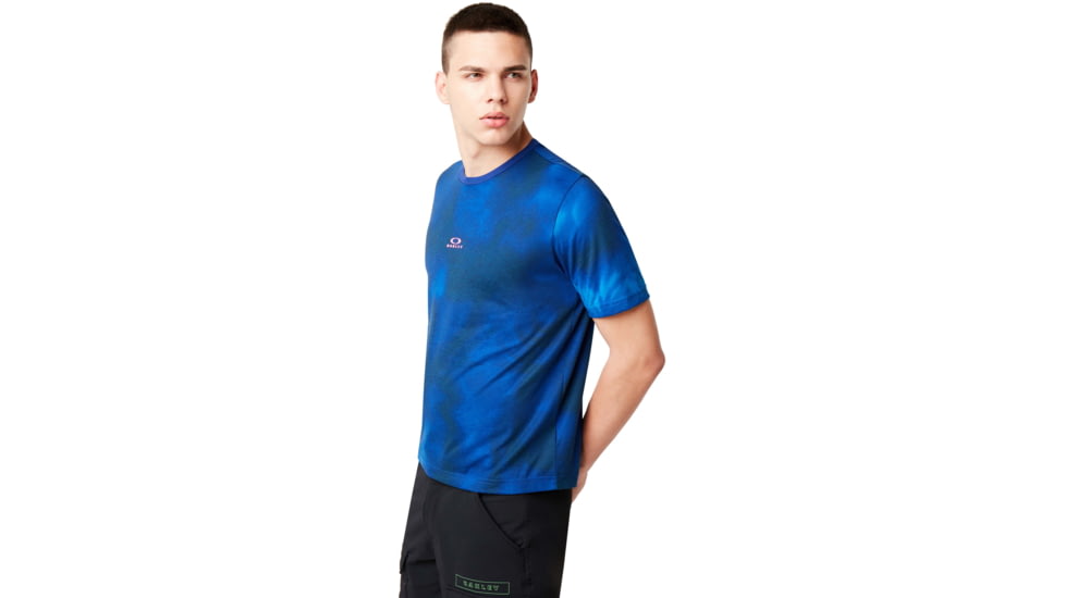 Oakley Shadow Tee - Mens, Matrix Blue, Extra Large, 457937-65L-XL