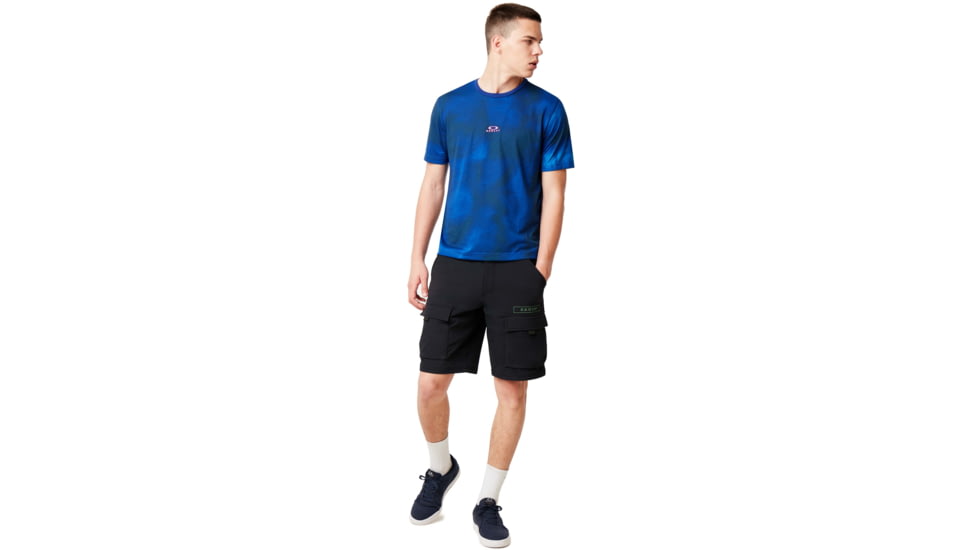 Oakley Shadow Tee - Mens, Matrix Blue, Extra Large, 457937-65L-XL
