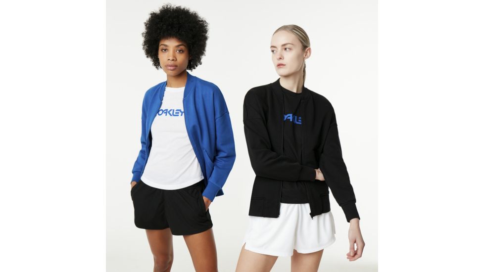 Oakley Short Bomber Jacket - Womens, Blackout, Medium 571674-02E-M