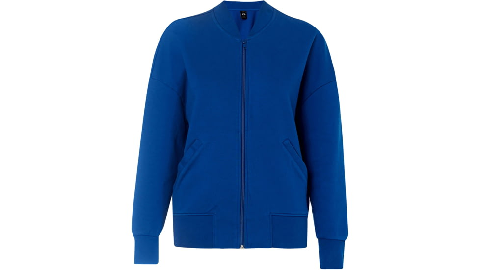 Oakley Short Bomber Jacket - Womens, Blue Power, Medium, 571674-6PB-M