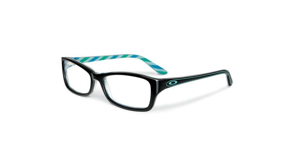 Oakley Short Cut Eyeglasses, Black Cosmo, 55.2 mm OX1088-0453
