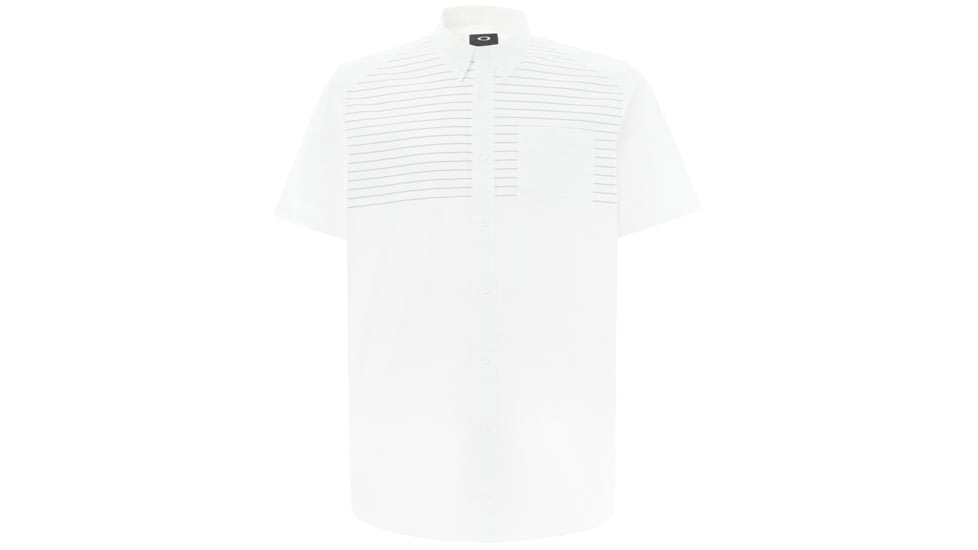 Oakley Short Sleeve Woven Shirt 2 - Mens, White, XXL, 401881-100-XXL